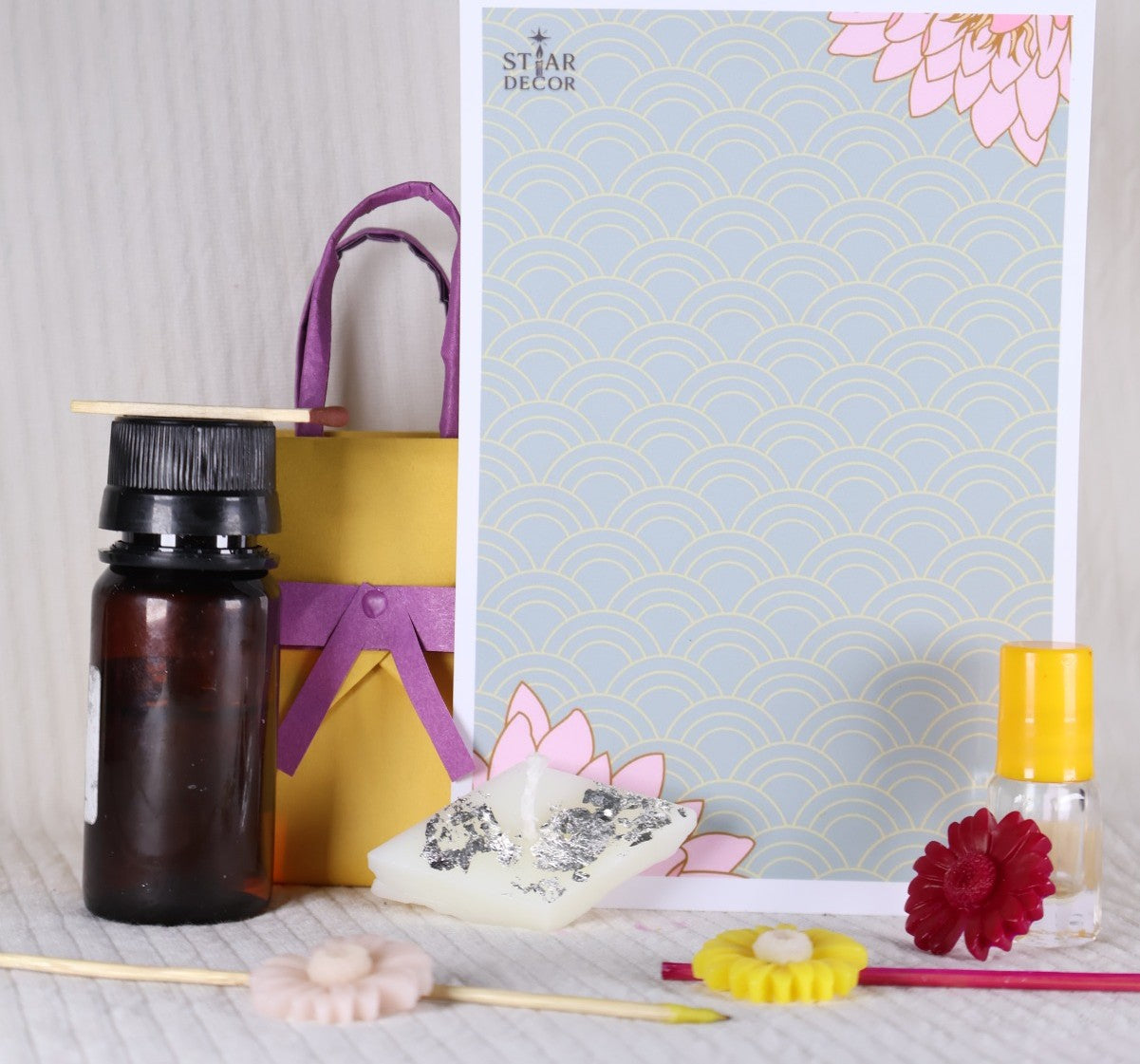 Set of 6 Kaju Katli Candle