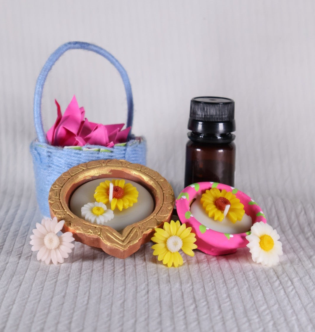 Set of 6 Simple Diya
