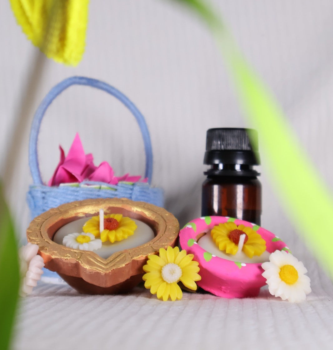 Set of 6 Simple Diya