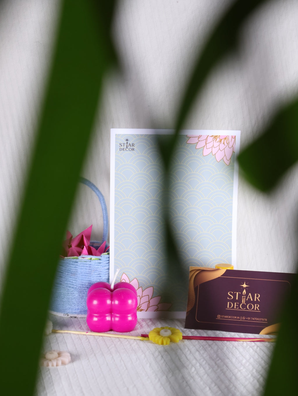 Set of 4 Bubble Candle